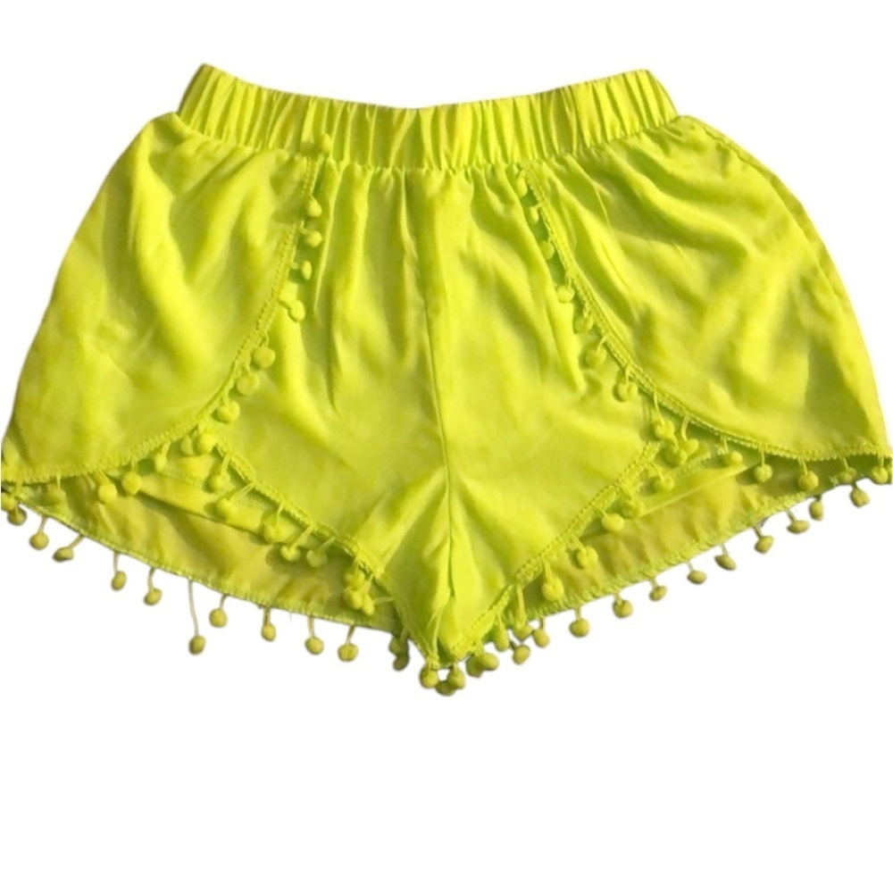 HIGH waist beach shorts. NWOT. Small